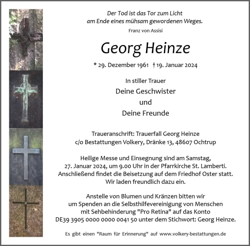 Erinnerungsbild für Georg Heinze