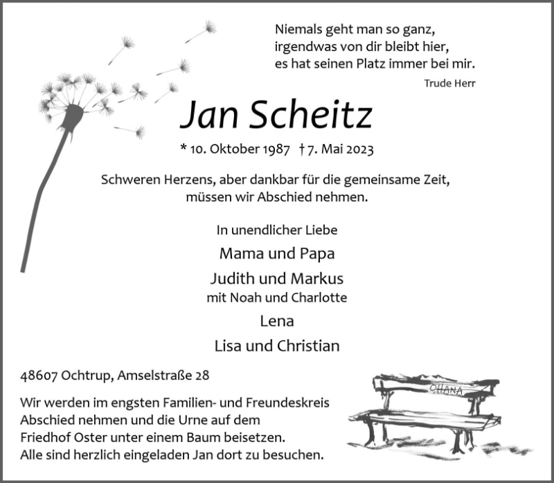 Erinnerungsbild für Jan Scheitz