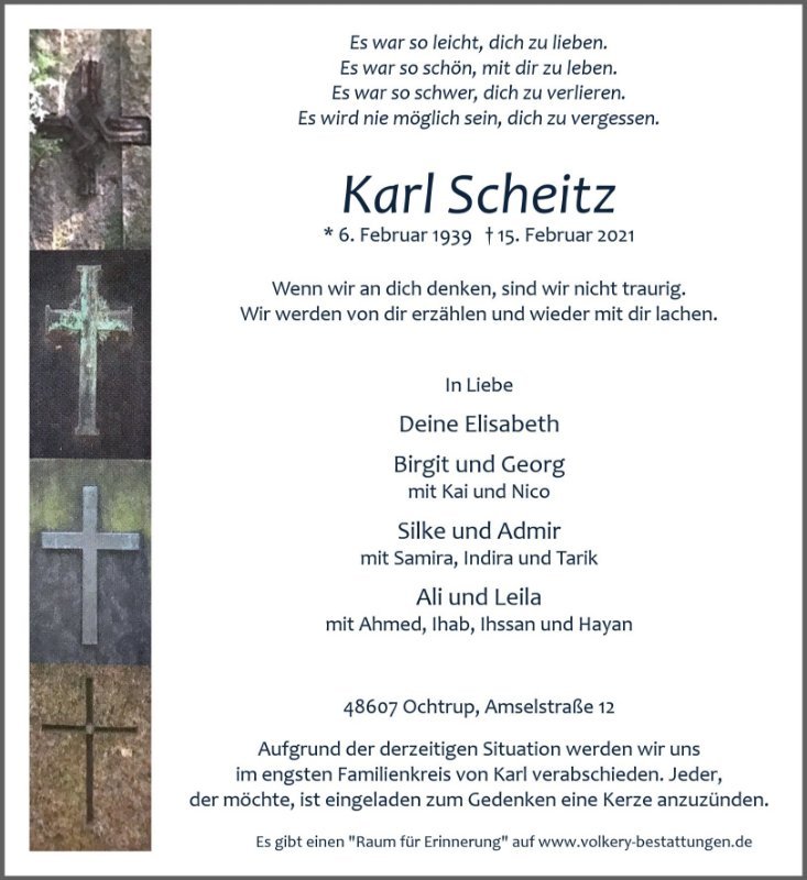 Erinnerungsbild für Karl Scheitz